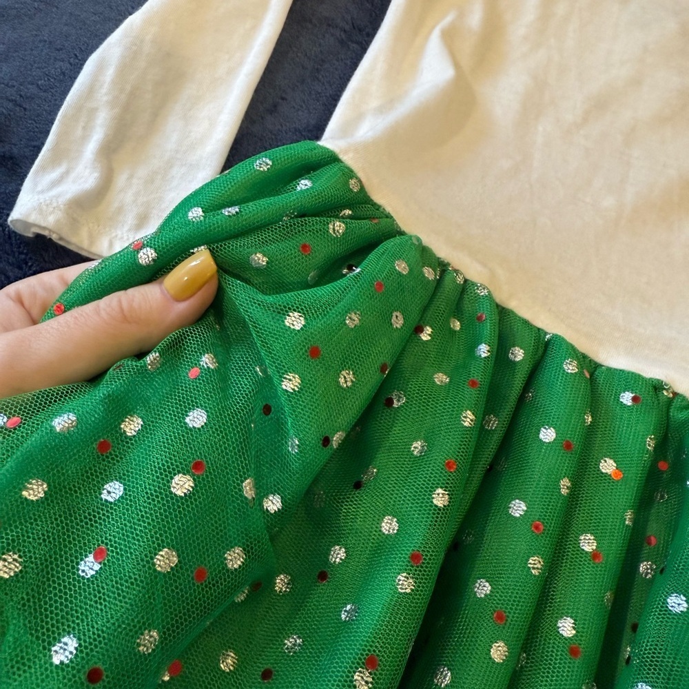 Holiday Editions Festive Cream Top - Picture 7 of 7